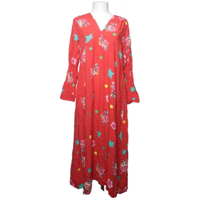 Robe longue (Rouge, Multicolore) de Chantal. B Viscose