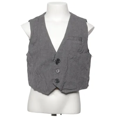 Gilet de costume (Gris) de KappAhl Coton, Élasthane, Polyester
