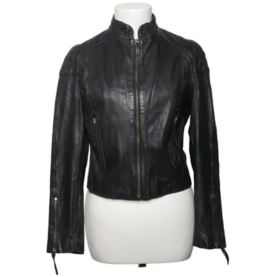 Leather jacket (Black) from Provider Leather, Polyester