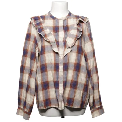 Blouse (Blue, Beige, Brown) from Wrangler Cotton