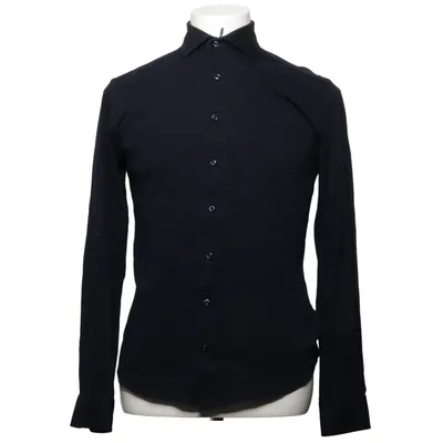 Shirt (Casual Slim Knitted) from Bruun & Stengade Cotton