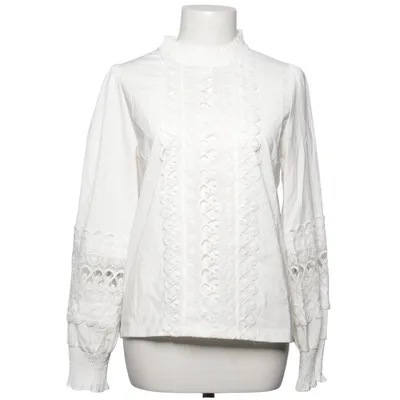Bluse (Hvid) fra Neo Noir Polyester, Viscose