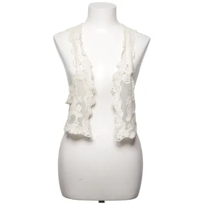 Gilet (Beige) van Julie Katoen, Elastaan, Polyamide