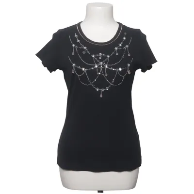 Top (Sort) fra Schumacher Bomuld, Elastan
