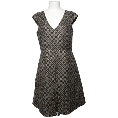 Robe (Noir, Or) de Maria Westerlind Acrylique, Coton, Polyester