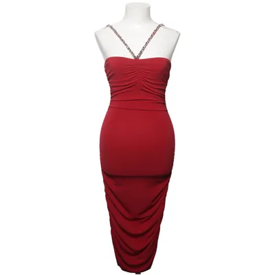Cocktail dress (Red) from Moda International Elastane, Polyester