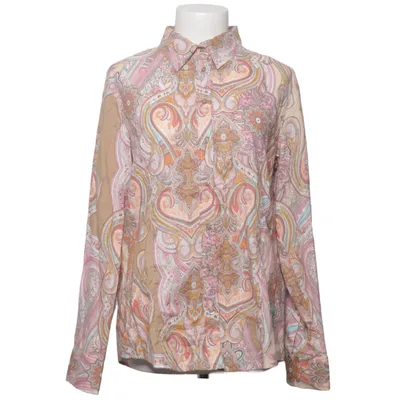 Blus (Beige, Flerfärgad) från Emily van den Bergh Bomull