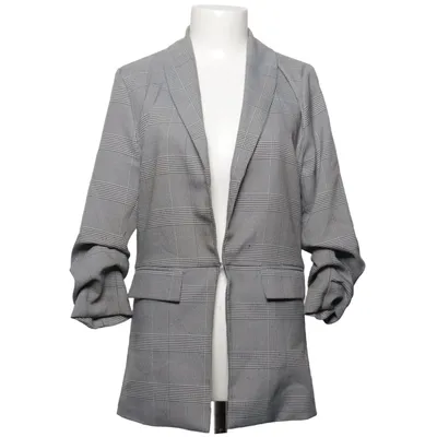 Blazer (Gris, Noir) de Women Élasthane, Polyester