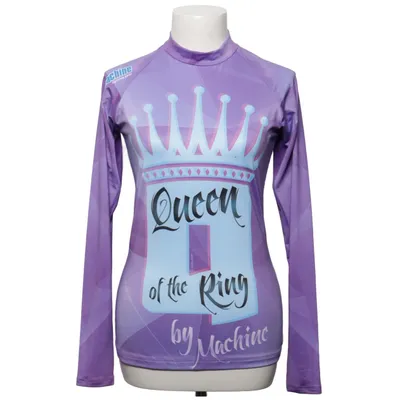 Maillot de sport (Violet, Bleu, Blanc) de Machine Élasthane, Polyester