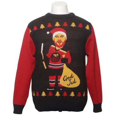 Christmas sweater (Black, Red, Yellow) from Luleå Hockey Acrylic