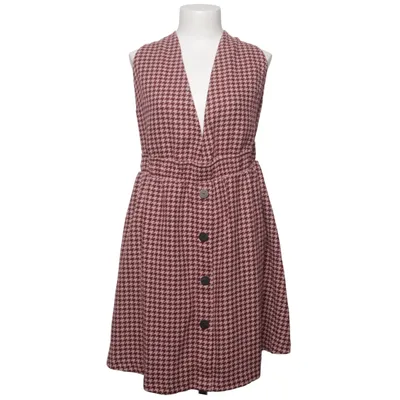 Dress (Red, Beige) from Simply Be Acrylic, Polyester, Wool