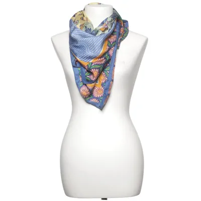 Sjaaltje (Blauw, Meerkleurig) van Zara