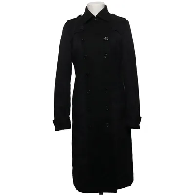 Trenchcoat (Svart) från Calvin Klein Bomull, Polyamid, Polyester, Ull