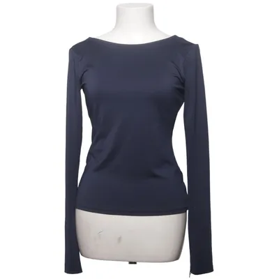 T-shirt à manches longues (Gizem Open Back Longsleeve) de Weekday Polyester, Élasthane