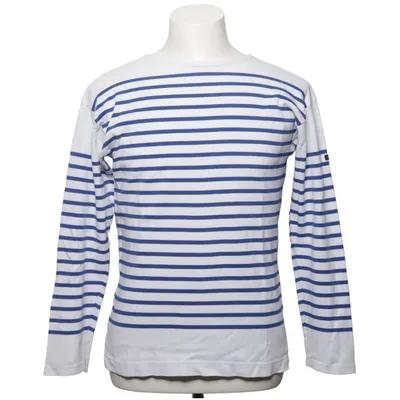 T-shirt à manches longues (Bleu, Blanc) de Armor Lux Coton