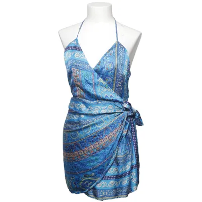 Wikkeljurk (Blauw, Meerkleurig) van Zara Polyester