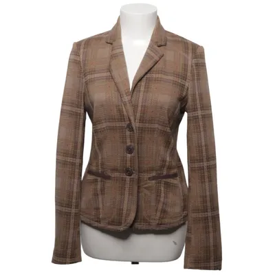 Blazer (Marron, Multicolore) de Charlie Joe Coton, Polyester