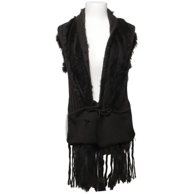 Vest (Gray) from Cream Rabbit fur