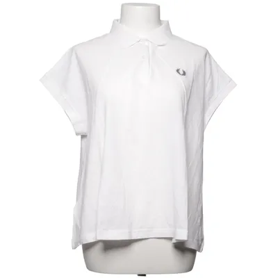 Pikétröja (Vit) från Fred Perry Bomull, Elastan