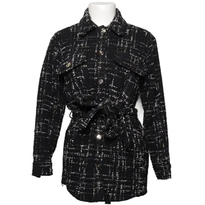 Oberhemd (Schwarz, Weiß) von Veronica Virta Acryl, Baumwolle, Elasthan, Polyester