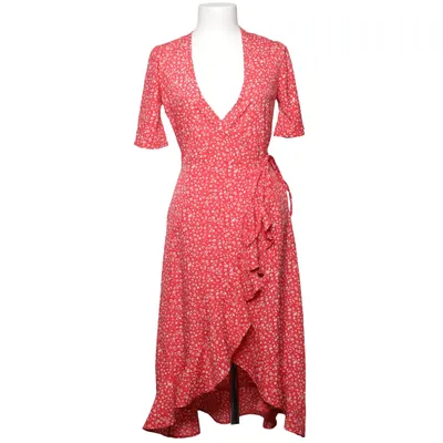 Wrap dress (Red, White) from Wednesday's Girl