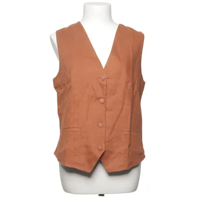 Gilet de costume (Marron) de United Colors of Benetton Coton, Lin