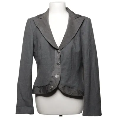 Blazer (Grijs) van Maxim Acetaat, Polyester