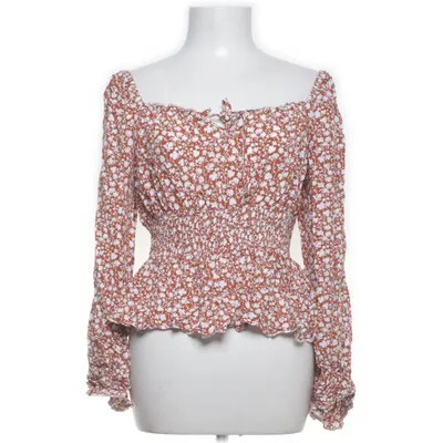 Crop top (Brun, Hvid, Flerfarvet) fra Shein Polyester