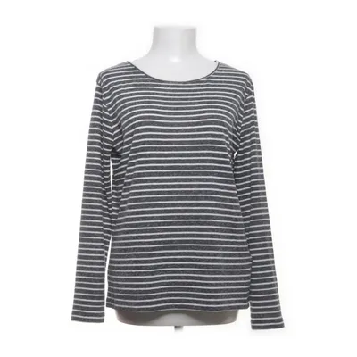 Långärmad t-shirt (Grå, Vit) från Samsøe & Samsøe Bomull, Polyester