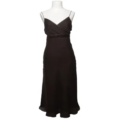 Robe (Marron) de Riley Woman Polyester, Soie