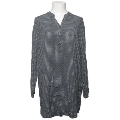 Blouse (Gray, White) from Marta Cotton, Elastane