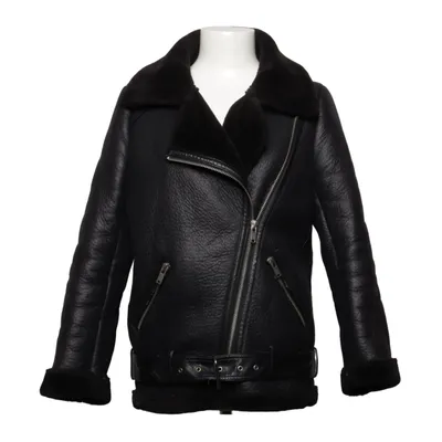 Shearling Jacke (Schwarz) von Zara Woman Outerwear Polyurethan
