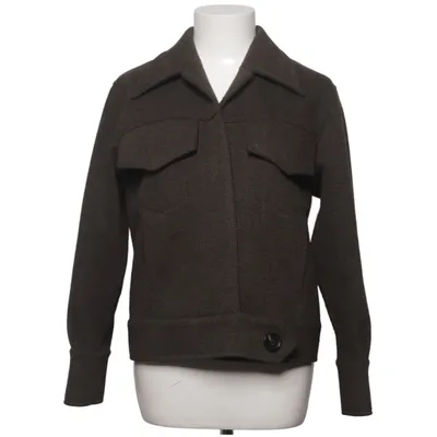 Jacket (Brown) from Norr Acrylic, Polyester, Viscose