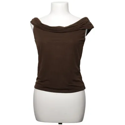 Haut (Marron) de Mango Polyester