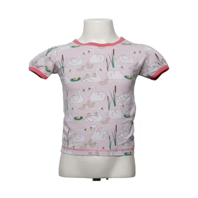 T-shirt (Rose, Blanc) de Snoozy Scandinavia Coton, Élasthane