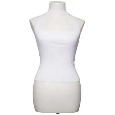 Haut dos-nu (Blanc) de Zara Polyamide, Viscose