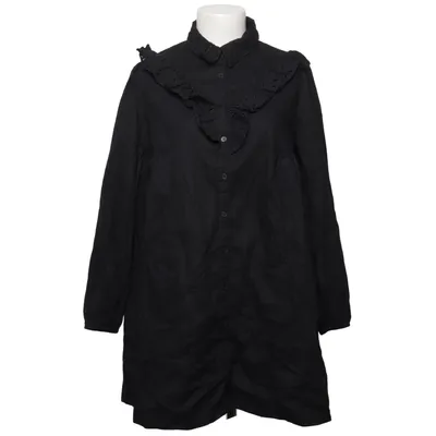Shirt dress (Black) from Miss Selfridge Cotton
