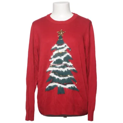 Julesweater (Rød, Grøn, Hvid) fra MyWear Woman Akryl