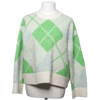 Strickpullover (Grün, Grau, Beige) von Selected Femme Elasthan, Polyamid, Recyceltes Polyester, Wolle