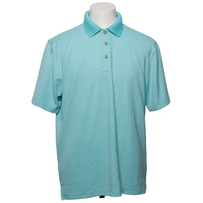 Polo (Turquoise, Blanc) de Cubavera Polyester