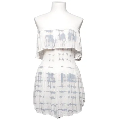 Byxdress (Vit, Blå) från Blue Life Viskos