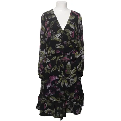 Wrap dress (Black, Multicolored) from Ever Me