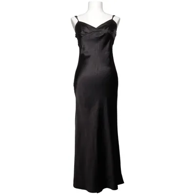 Maxi dress (Black) from Parallel Lines Elastane, Polyester