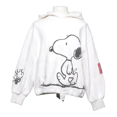 Sweat à capuche (Blanc) de Zara x Peanuts Coton