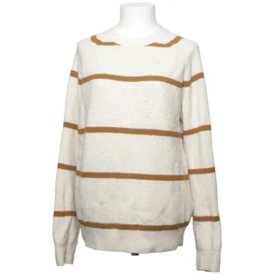 Sweater (White, Brown) from These Glory Days Acrylic, Elastane, Polyamide, Polyester, Wool