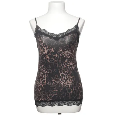Haut de pyjama (Noir, Marron) de Tezenis Élasthane, Polyamide, Viscose