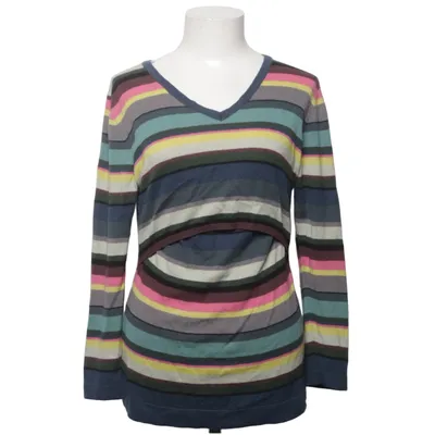 Nursing sweater (Blue, Multicolored) from Milker Viscose, Wool