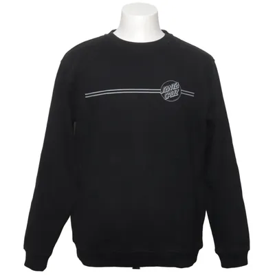 Sweatshirt (Sort) fra Santa Cruz Bomuld, Polyester