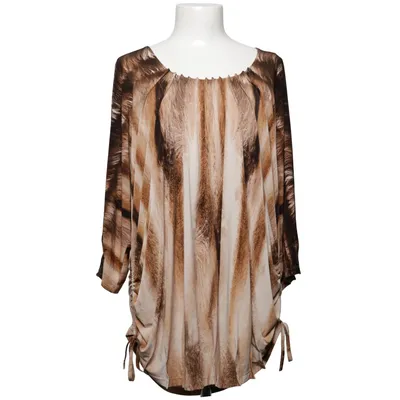 Top (Braun, Beige) von Kyller Elasthan, Viskose