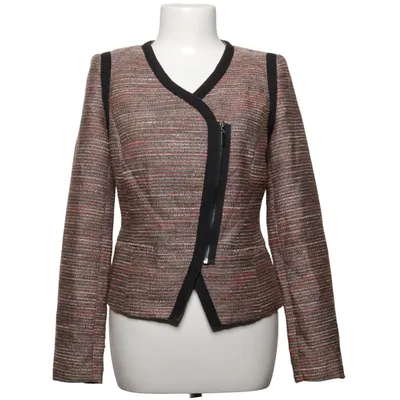 Veste (Marron, Multicolore) de Gharani Strok Acrylique, Coton, Fibre métallique, Polyester, Viscose